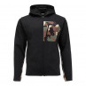 Simms CX Hoody Kapuzenpullover black heather