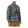 Simms Freestone Vest Watweste pewter linke Seite