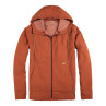 Simms Vermilion Full Zip Hoody clay heather Sturmkapuze