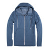 Simms Vermilion Full Zip Hoody navy heather Sturmkapuze