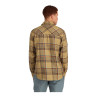 Simms Santee camel-navy-clay neo plaid Rueckseite