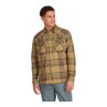 Simms Santee camel-navy-clay neo plaid Ansicht Vorderansicht