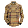 Simms Santee camel-navy-clay neo plaid