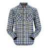 Simms Santee Flannel admiral blue-navy camp plaid