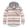 Simms Santee Flannel Hoody multicolored stripe Vorderansicht