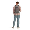 Simms Freestone Backpack pewter im Einsatz Rueckseite