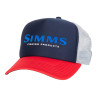 Simms Throwback Trucker Cap navy