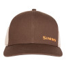 Simms ID Trucker Cap Kappe hickory Vorderansicht