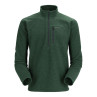 Simms Rivershed Quarter Zip Sweater forest