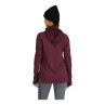 Simms Womens Heavyweight Baselayer Hoody mulberry Rueckseite