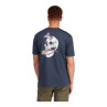 Simms Trout on my Mind T-Shirt navy heather Rueckseite