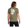 Simms Trout on my Mind T-Shirt military heather Ansicht von hinten