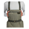 Simms Tributary Wathose basalt Handwaermertaschen und Fliegenpad