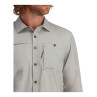 Simms Challenger Shirt cinder Langarmhemd Brusttasche