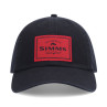 Simms Kappe Single Haul Cap black red