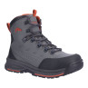 Simms Freestone Boot gunmetal Gummisohle Aussenseite