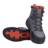 Simms Freestone Boot gunmetal Rubber Sohle und Draufsicht