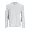 Simms Solarflex Hoody Kapuzenshirt sterling