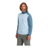 Simms Bugstopper Solarflex Hoody sky - neptune Vorderansicht