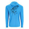 Simms Tech Hoody Artist Serie seaport / Tarpon RC nightfall Rueckseite