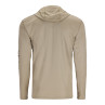 Simms Tech Hoody Artist Serie stone / Brown Trout Rueckseite