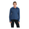 Simms Womens Bugstopper Hoody sapphire heather Vorderansicht