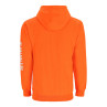 Simms Bass Outline Hoody Kapuzenpullover neon orange Rueckseite