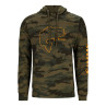 Simms Bass Outline Hoody Kapuzenpullover Woodland camo Vorderansicht