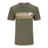 Simms Sunset T-Shirt military heather Vorderansicht