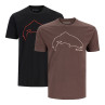 Simms Trout Outline T-Shirt 