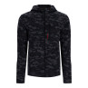 Simms CX Hoody - Full Zip Kapuzenjacke ghost camo black