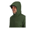 Simms Fall Run Hoody riffle green Detail Kapuze