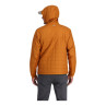 Simms Fall Run Hybrid Hoody chestnut Rueckseite