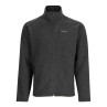 Simms Rivershed Full Zip black heather