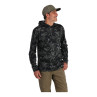 Simms Challenger Hoody regiment camo carbon Vorderansicht