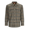 Simms Coldweather Shirt Langarmhemd hickory asym ombre plaid