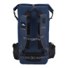 Simms Dry Creek Rolltop Backpack midnight Rueckseite mit Gurtgeschirr