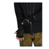 Simms Windstopper® Half Finger Glove black getragen Detail Handinnenflaeche