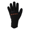 Simms ExStream Neopren Glove Handschuhe black Handruecken