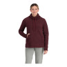 Simms Womens Rivershed Sweater mulberry heather Vorderansicht