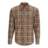 Simms BugStopper Shirt Plaid Langarmhemd Simms chestnut multi plaid