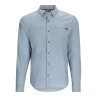 Simms BugStopper Shirt Plaid Langarmhemd steel blue