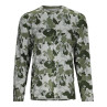 Simms SolarFlex Crew Crewneck Shirt Regiment camo clover