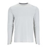 Simms SolarFlex Crew Crewneck Shirt sterling-cinder