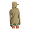 Simms Womens BugStopper SolarFlex Hoody bay leaf Rueckseite