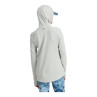 Simms Womens Bugstopper Hoody sterling heather Rueckseite