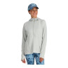 Simms Womens Bugstopper Hoody sterling heather Vorderansicht