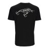 Simms Square Bill T-Shirt black Rueckseite