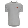 Simms Square Bill T-Shirt cinder heather Vorderseite