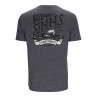 Simms Bozeman Scene T-Shirt titanium heather Rueckseite